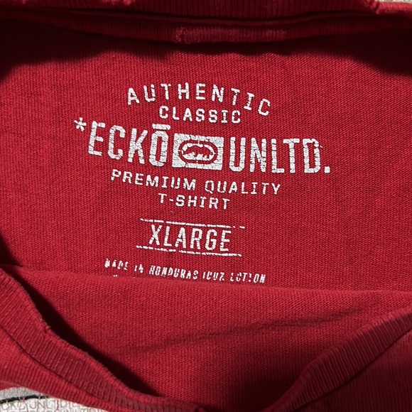 Vintage Red Ecko Unltd Shirt - Picture 2 of 3